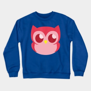 Pink Owl 2 Crewneck Sweatshirt